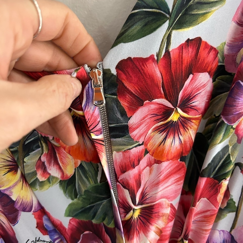 Dolce & Gabbana floral midi dress - Picture 7 of 16